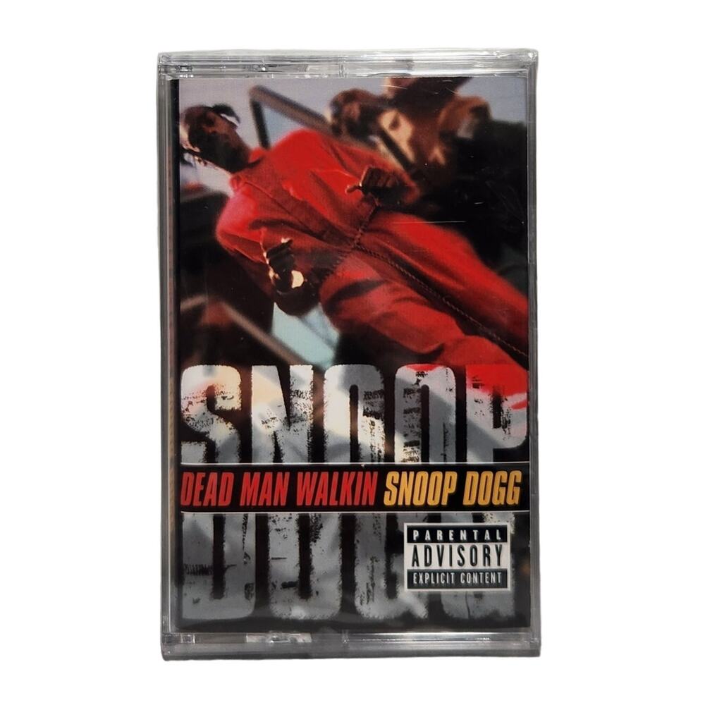 Snoop Dogg Dead Man Walkin Cassette 2000 Factory Sealed Death Row Rap Hip Hop